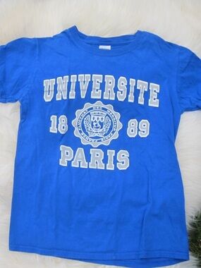 🔥4/$25🔥 size small university of paris Tshirt